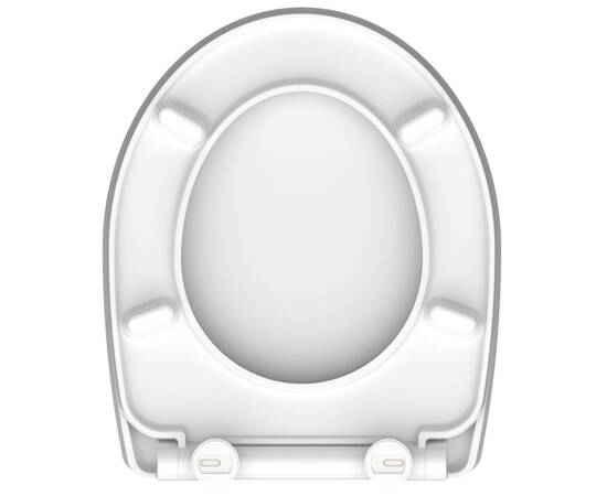 SchÜtte scaun de toaletă duroplast închidere silențioasă, water lily, 6 image