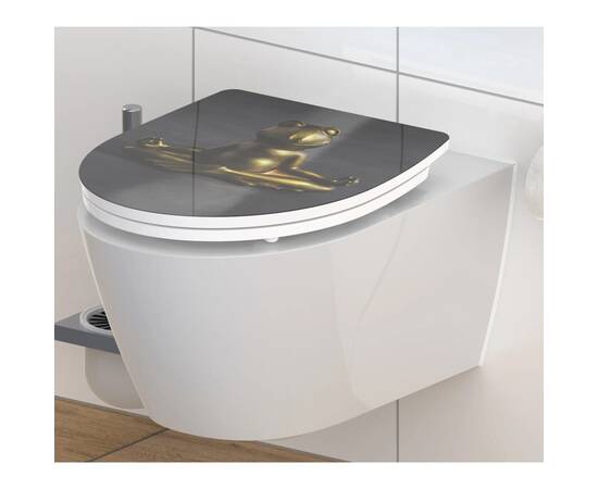 SchÜtte scaun toaletă duroplast închidere silențioasă relaxing frog