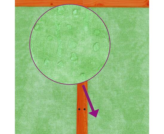 Șopron scule de grădină maro 83x57x140 cm lemn masiv de pin, 7 image