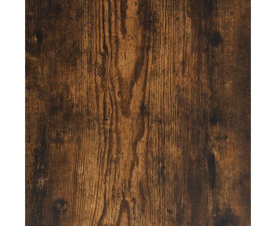 Dulap pentru discuri stejar afumat 84,5x38x48 cm lemn prelucrat, 7 image