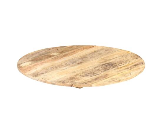 Blat de masă, 40 cm, lemn masiv de mango, rotund, 15-16 mm, 7 image