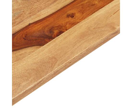 Blat de masă, 60x60 cm, lemn masiv sheesham, 15-16 mm, 5 image