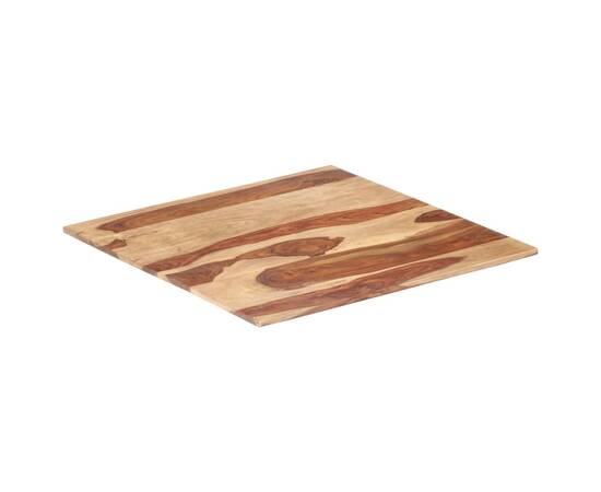 Blat de masă, 60x60 cm, lemn masiv sheesham, 15-16 mm, 2 image