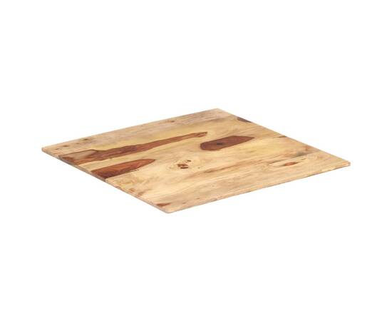 Blat de masă, 60x60 cm, lemn masiv sheesham, 15-16 mm, 9 image
