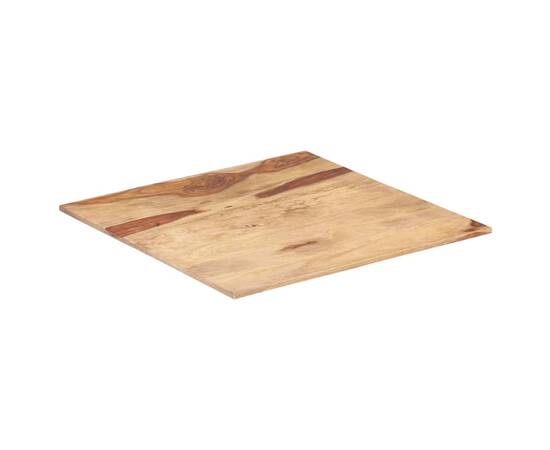 Blat de masă, 60x60 cm, lemn masiv sheesham, 15-16 mm, 8 image