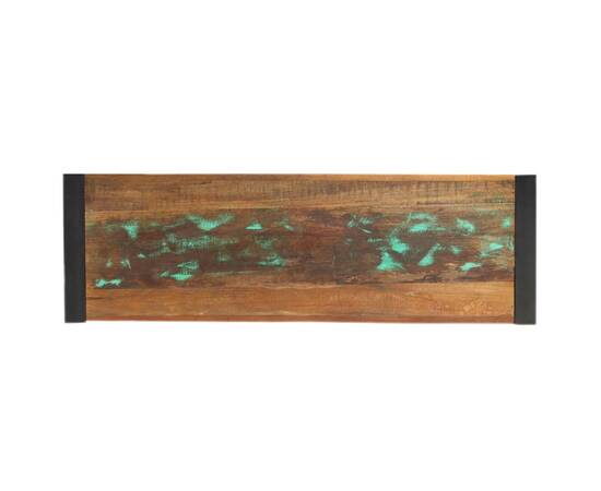 Masă consolă, 110 x 35 x 76 cm, lemn masiv reciclat, 3 image