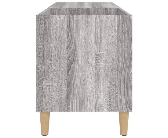 Dulap pentru discuri gri sonoma 84,5x38x48 cm lemn prelucrat, 6 image