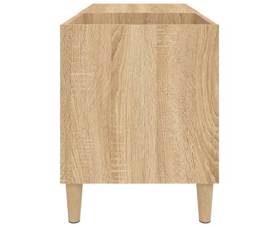 Dulap pentru discuri stejar sonoma 84,5x38x48 cm lemn prelucrat, 6 image