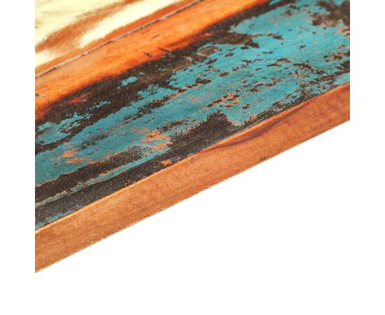 Blat masă dreptunghiular 70x80 cm lemn masiv reciclat 25-27 mm, 5 image