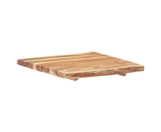 Blat de masă, 58x(50-60)x3,8 cm, lemn masiv de acacia, 6 image