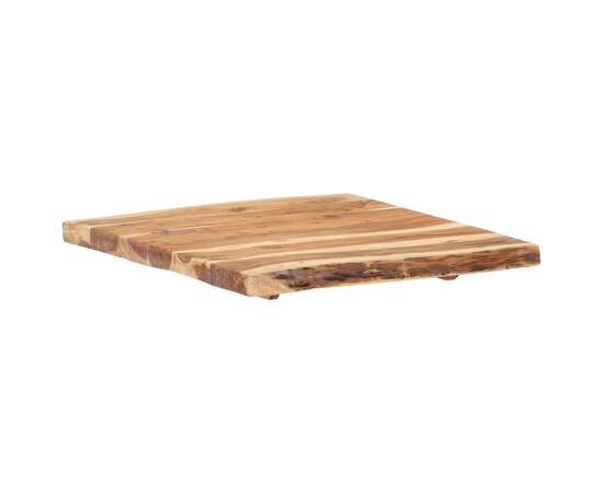 Blat de masă, 58x(50-60)x3,8 cm, lemn masiv de acacia, 7 image