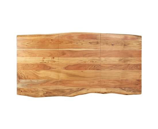 Masă de bucătărie, 180 x 90 x 76 cm, lemn masiv de acacia, 4 image