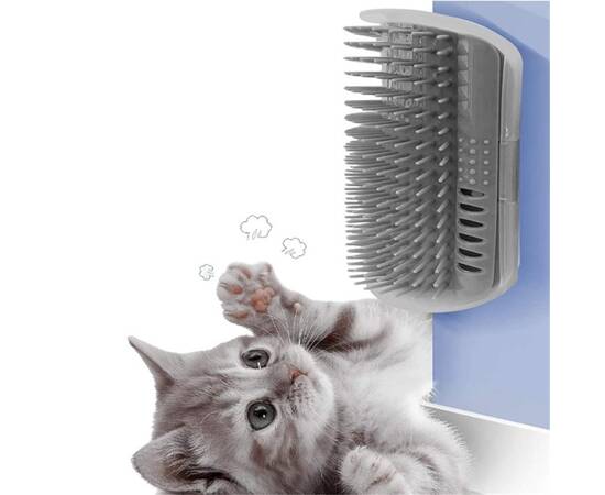Perie inteligenta de colt pentru auto-ingrijire pisici, 4 image