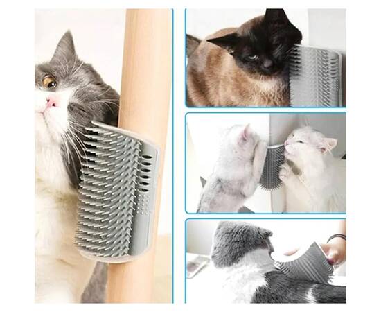 Perie inteligenta de colt pentru auto-ingrijire pisici, 6 image