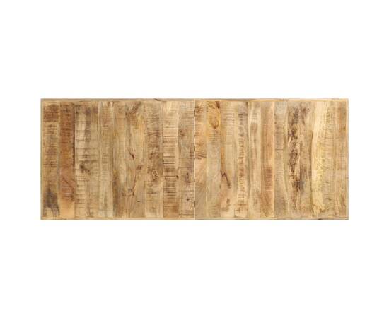 Masă de bar, 180x70x107 cm, lemn de mango nefinisat, 4 image