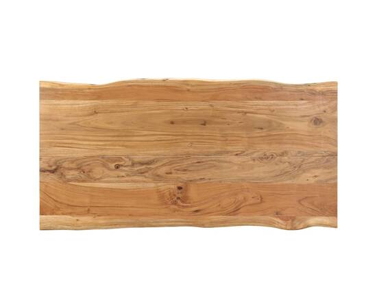 Masă de bucătărie, 140 x 70 x 76 cm, lemn masiv de acacia, 4 image