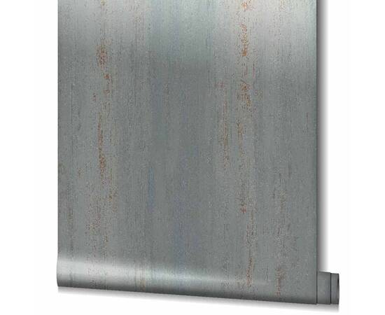 Noordwand tapet „topchic stripes effect”, gri metalizat, 2 image