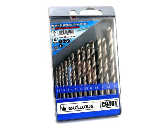 Set 13 burghie pentru metal, hss, 2-8 mm, richmann exclusive, 3 image