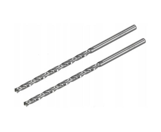 Burghiu metal, lung, 2 buc, 5x132 mm, drel