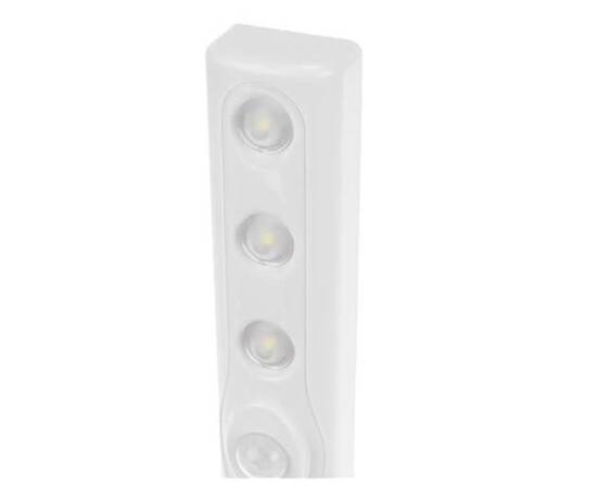 Lampa de perete cu senzor de miscare, tip banda, led, 3xaaa, 19x3x1.5 cm, isotrade, 4 image