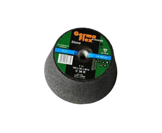 Piatra polizat tip oala, ct11, p16, 100x50 mm, germa flex