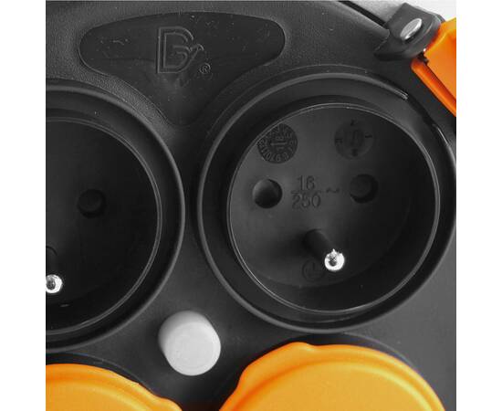 Prelungitor electric industrial, pe tambur, 3x2.5 mm², ip44, 20 m, richmann exclusive, 2 image