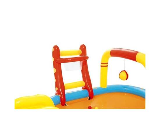 Piscina gonflabila pentru copii, de joaca, cu tobogan, 435x213x117 cm, bestway lil' champ, 11 image