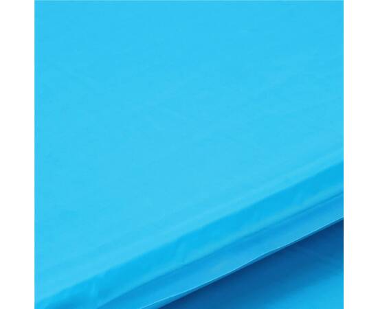 Saltea camping auto-gonflabila, poliester si spuma pu, albastru, 180x50 cm, springos, 36 image