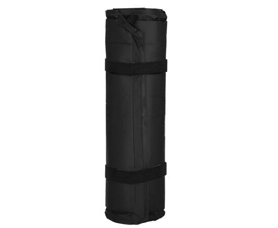 Saltea camping auto-gonflabila, poliester si spuma pu, negru, 180x50 cm, springos, 20 image