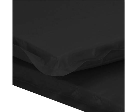 Saltea camping auto-gonflabila, poliester si spuma pu, negru, 180x50 cm, springos, 32 image