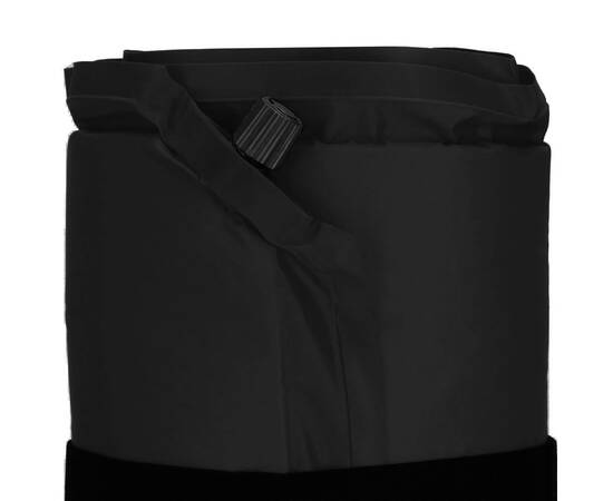 Saltea camping auto-gonflabila, poliester si spuma pu, negru, 180x50 cm, springos, 34 image