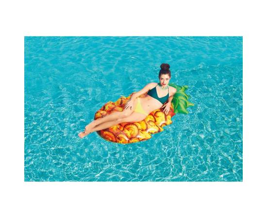Saltea de apa gonflabila, model ananas, multicolor, 174x96 cm, bestway , 7 image