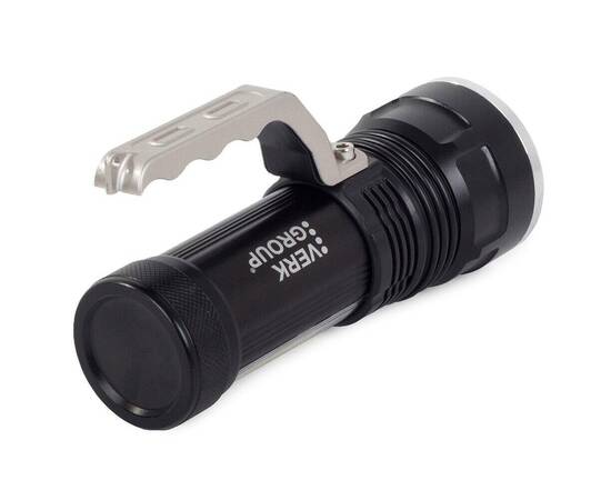 Lanterna aluminiu, cu acumulator, camping, tactica, bailong, led cree xm-l t6, zoom, usb, reglabila, ipx4, 400 m, 6.5x17.5-18.7 cm, 4 image