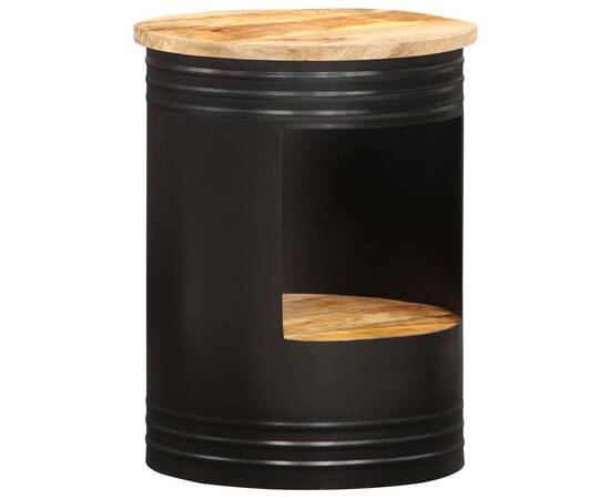 Măsuță de cafea, 43 x 55 cm, lemn masiv de mango, 7 image