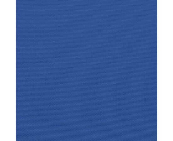 Pernă rotundă albastru regal, Ø 100 x11 cm, țesătură oxford, 6 image