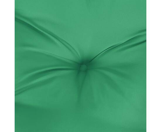 Pernă rotundă verde, Ø 100 x11 cm, țesătură oxford, 5 image