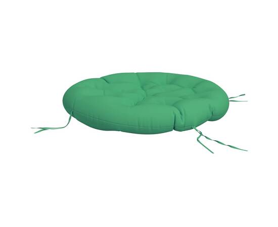 Pernă rotundă verde, Ø 100 x11 cm, țesătură oxford, 4 image