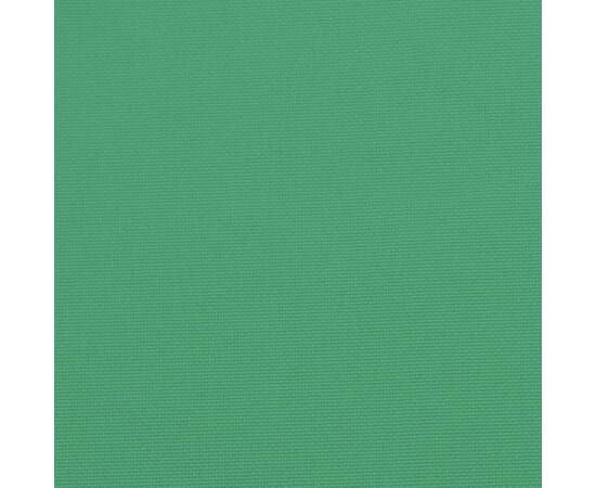 Pernă rotundă verde, Ø 60 x11 cm, țesătură oxford, 6 image