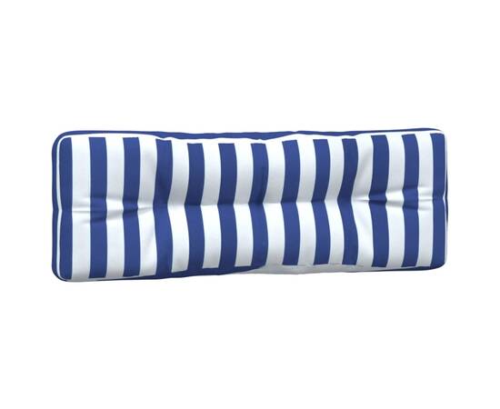 Perne de paleți, 5 buc., dungi albastre și albe  textil, 4 image