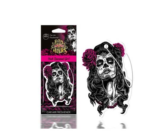 Odorizant Auto AROMA DIA DE LOS MUERTOS Pink Diamond Girl