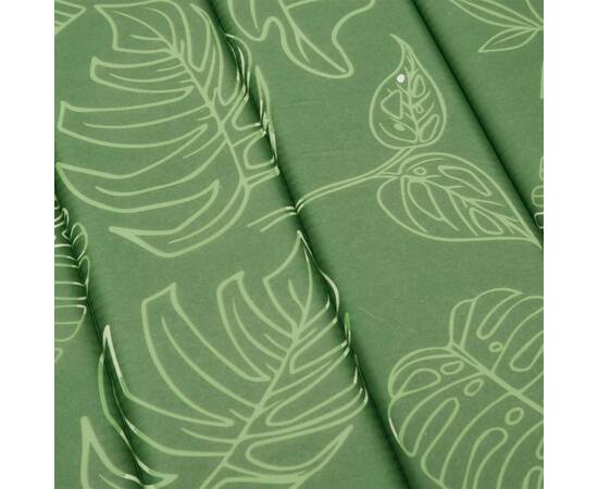 Pernă de șezlong, model frunze, textil oxford, 7 image