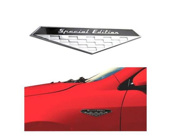 Emblema auto SPECIAL EDITION (reliefata 3D) - cu banda adeziva, 3 image