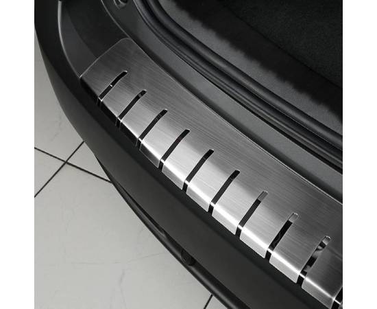 Folie protectie portbagaj in doua straturi, Crom si Aluminiu Polisat 83 x 7,5cm, 4 image