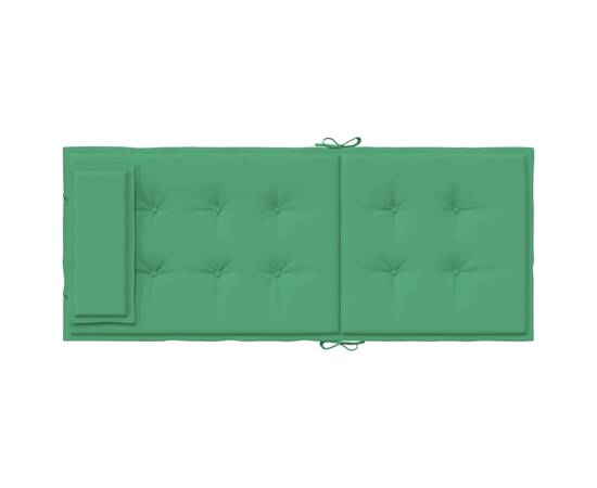 Perne scaun cu spătar înalt, 4 buc, verde, țesătură oxford, 6 image