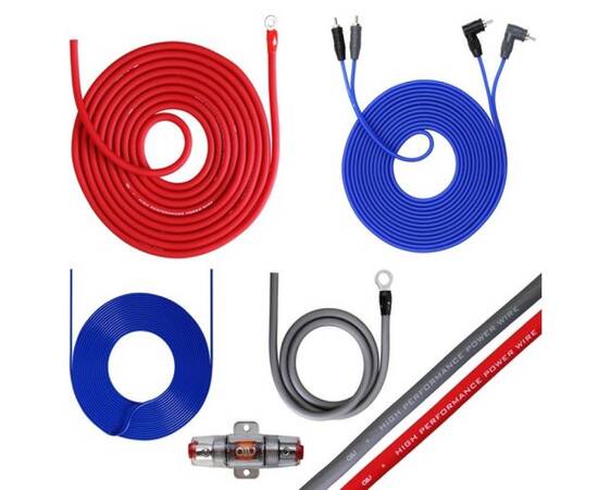 Kit cabluri pentru instalare amplificator auto, grosime 10mm², 3 image