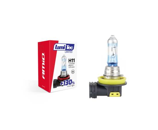 Bec halogen H11 12V 55W LumiTec LIMITED + 130%