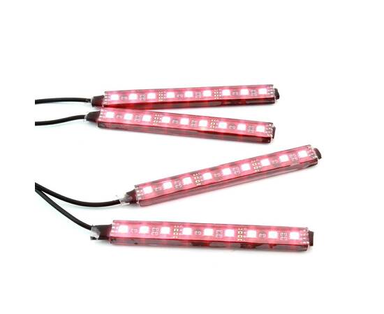 Lumini UnderCar LED - RGB pentru interior sau exterior cu Bluetooth - 12cm ZD65B, 7 image