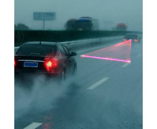 Proiector de ceata cu Raza Laser Anti-Accident, alimentare 12V, 4 image