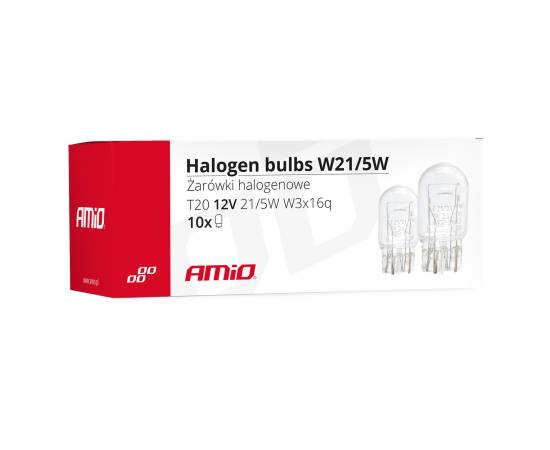 Set 10 becuri cu halogen T20, W21 / 5W, W3x16q, 4 image