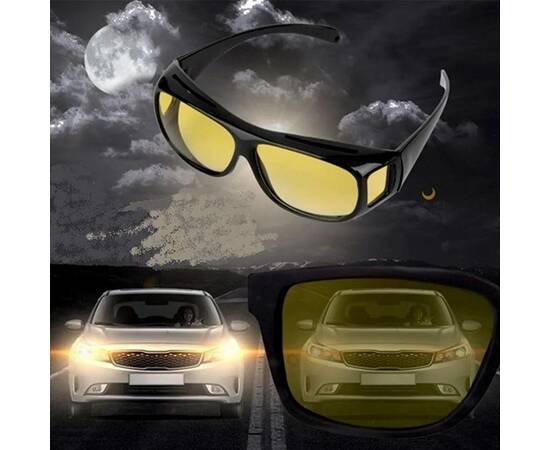 Set 2 perechi ochelari de condus pe timp de zi, noapte sau ceata HD VISION, 2 image